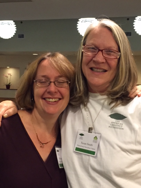 Many thanks to Rebecca Hirsch and Susan Smith for volunteering at the TACF Annual Meeting!