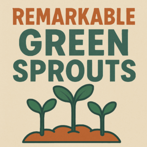 remarkable green sprouts illustration