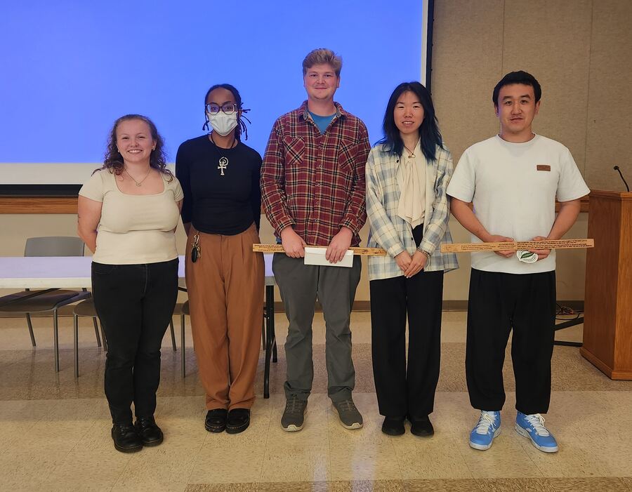 Student Poster Presentations by:Mick Williams (University of North Carolina Asheville) Olivia Wilson (University of North Carolina Asheville) Zach Anderson (University of Tennessee at Chattanooga) Sky Lu (Clemson University) Roger Zhang (Clemson University)