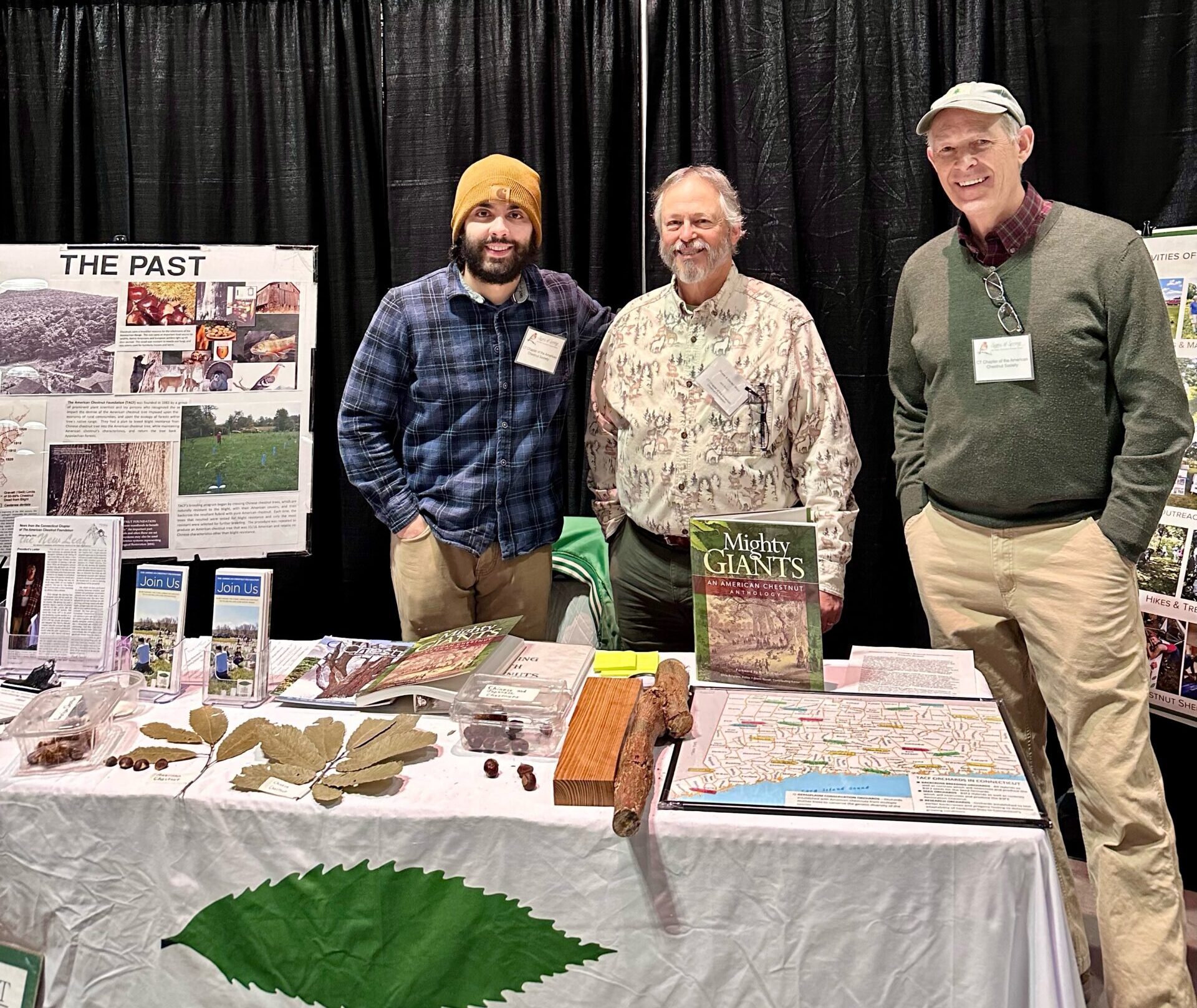 Volunteers at the Flower and Garden show 2025