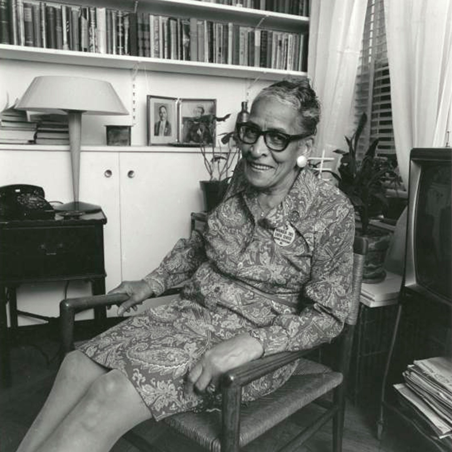 Hattie Carthan in Bed-Stuy in 1978