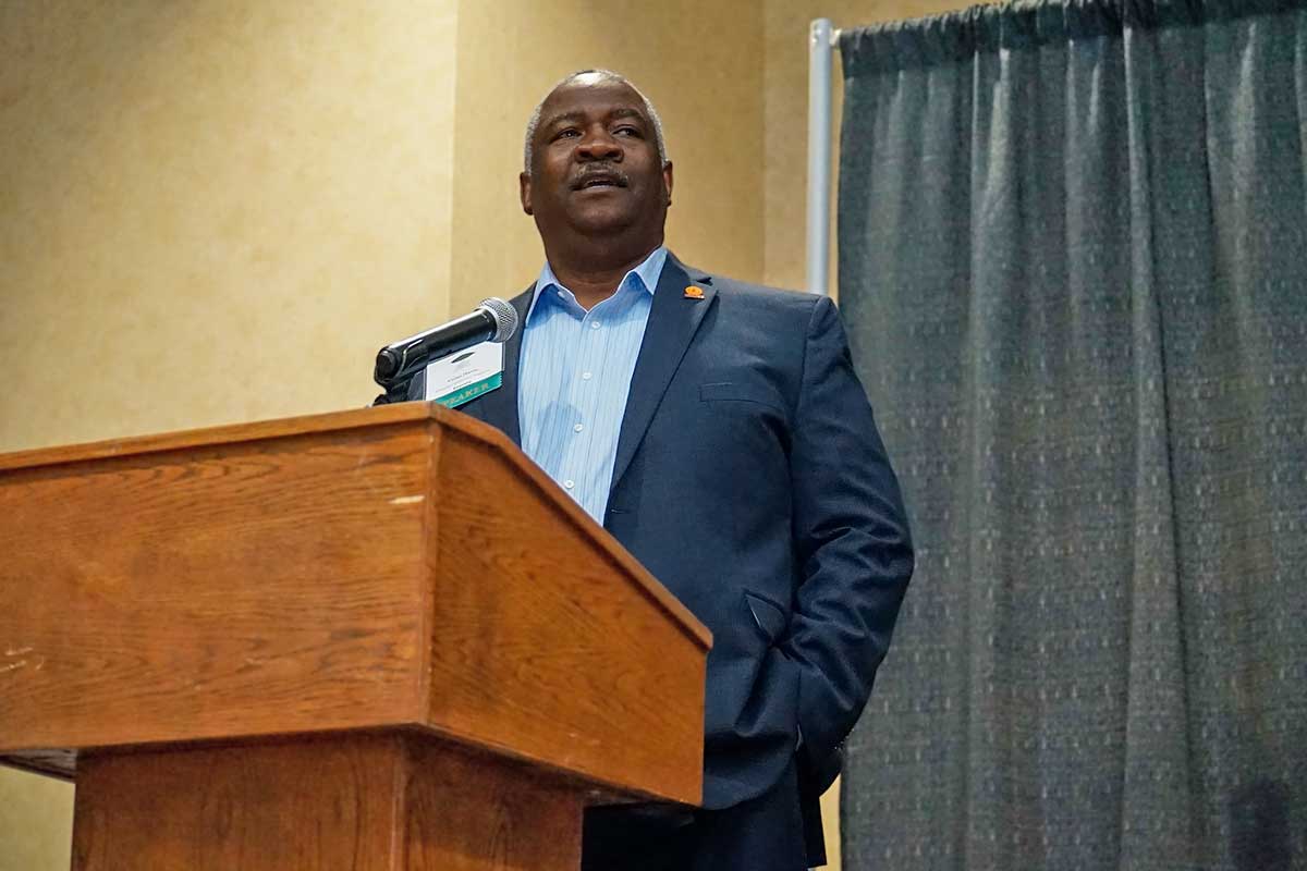 Victor Harris was a keynote speaker at TACF's 2022 Fall Symposium in Asheville, NC