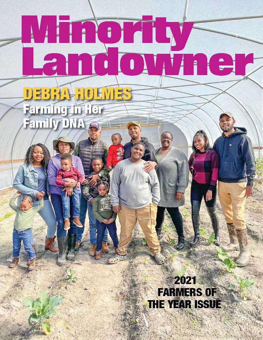 Minority Landowner magazine cover 2021