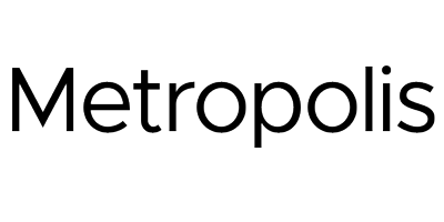 metropolis example of the font "Metropolis"