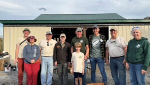 A group of people at Chestnut Fest