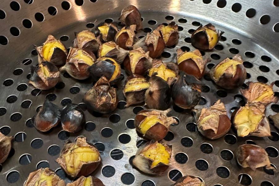 Chestnuts roasting